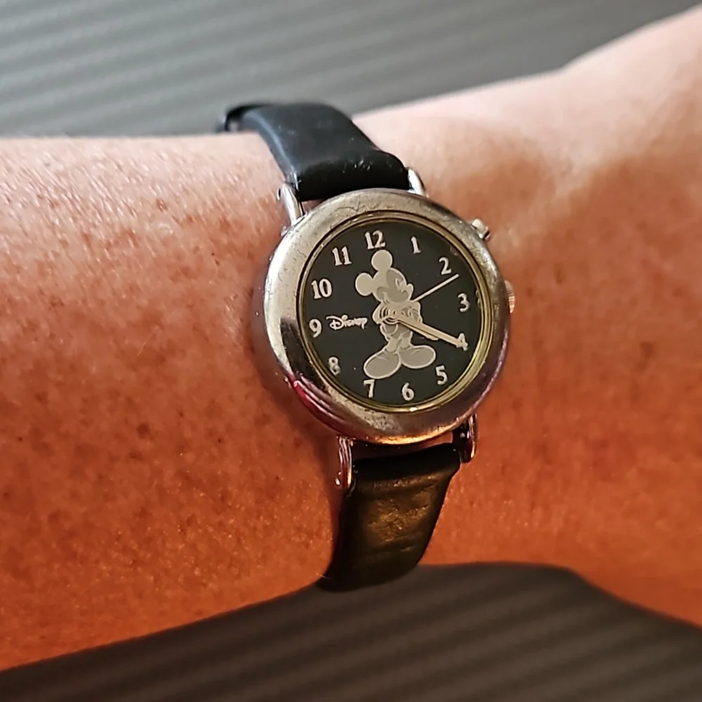 Vintage musical Mickey Mouse watch